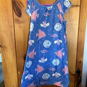 Little girl Summer rainbow nightgown.